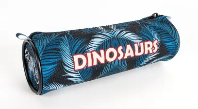 Penál rolka Dino 2 modrý