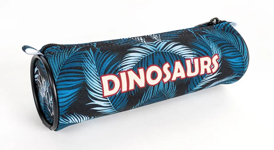 Penál rolka Dino 2 modrý
