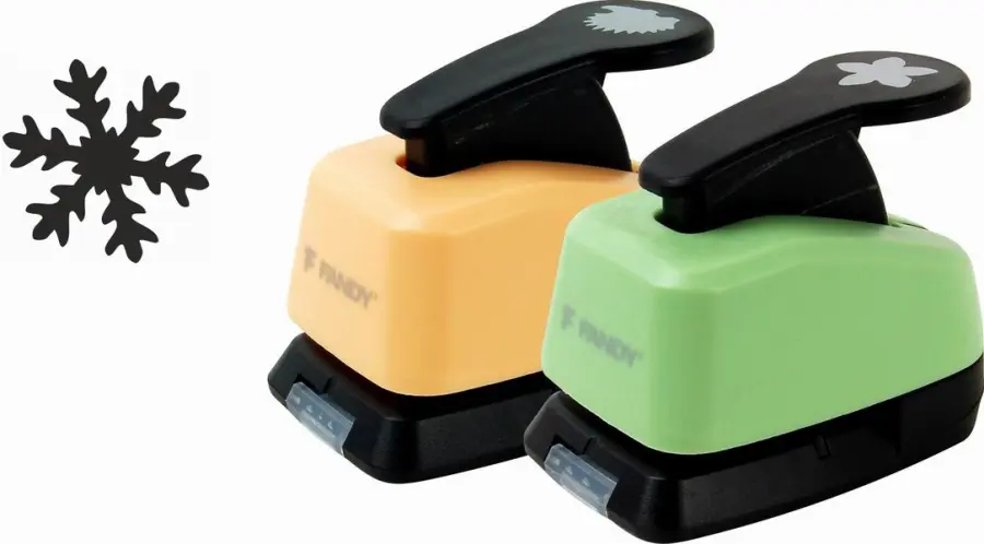 Děrovačka dekorační 16mm vločka 059