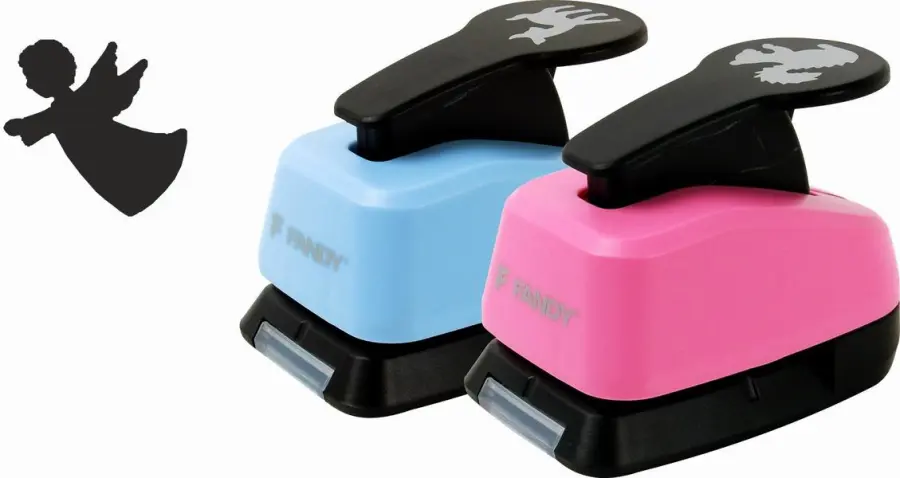 Děrovačka dekorační 25mm anděl 228