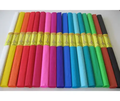 Papír krepový 2 m modrý tmavý 10 ks