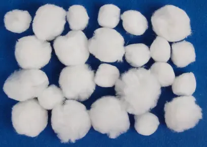 Bambulky akrylové mix 08 bílé