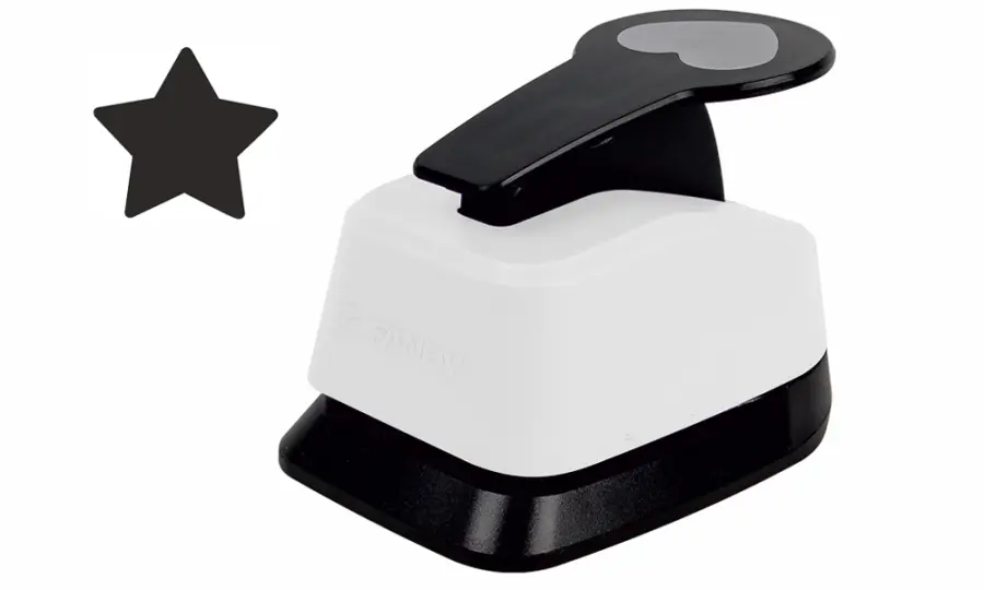 Děrovačka dekorační 50mm hvězda 019