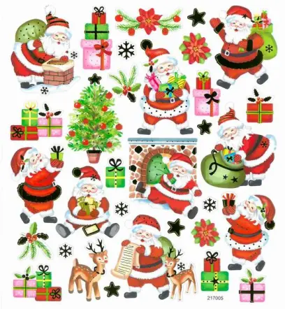 Samolepky papírové DPNK-024 Mikuláši DP