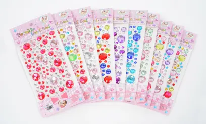 Kamínky samolepicí 04 krystalky 10 ks