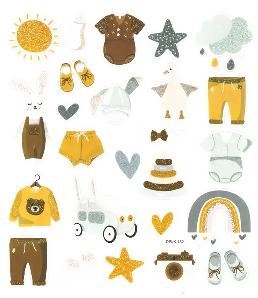 Samolepky papírové DPNK-152 kluk DP