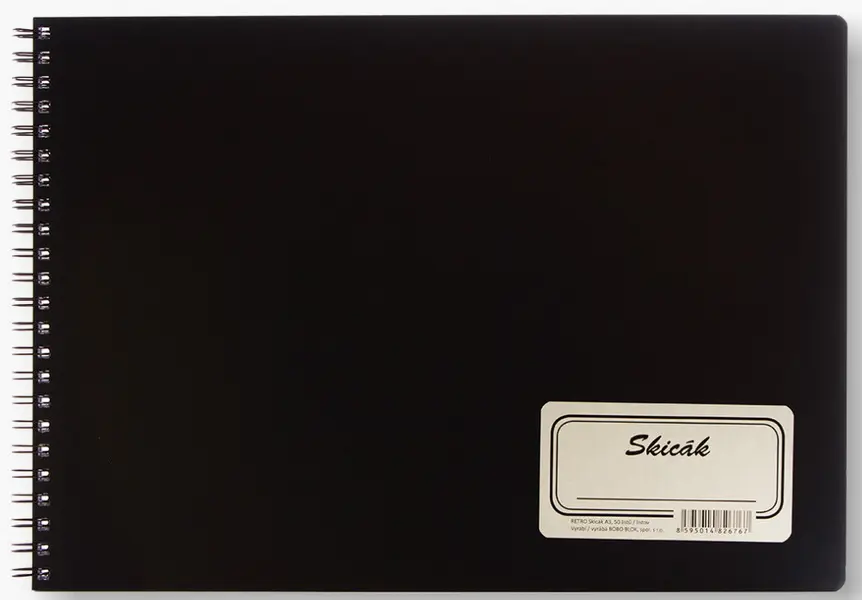 Skicák A3 Retro 50 listů