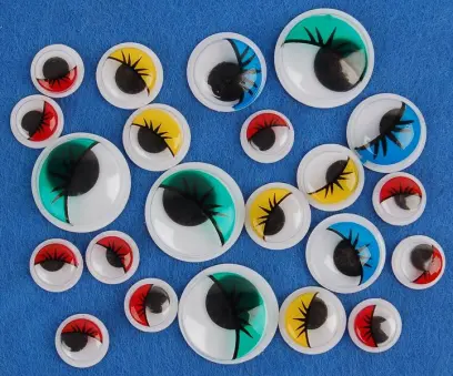 Oči samolepicí Mix řasy