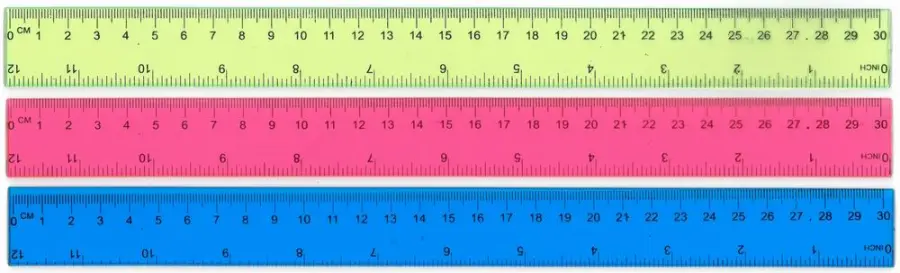 Pravítko 30 cm Line mix