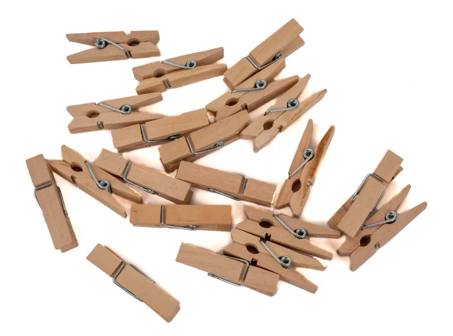 Kolíčky dekorační Natural velké