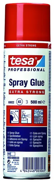 Lepidlo sprejové Tesa extra silné 500ml