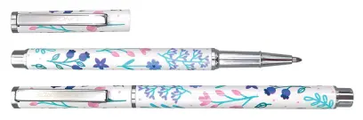 Pero kuličkové Andrea v krabičce bílé s květinami