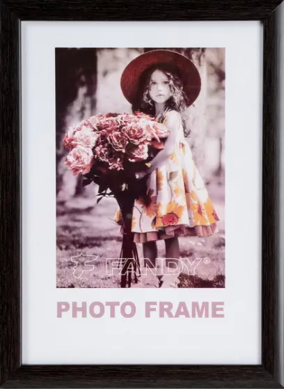 Fotorámeček Notte 13x18 4 tmavě hnědý