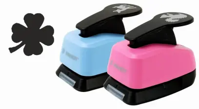 Děrovačka dekorační 25mm jetel 233