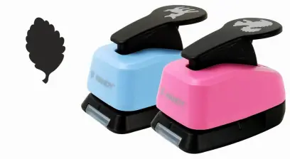 Děrovačka dekorační 25mm list 013