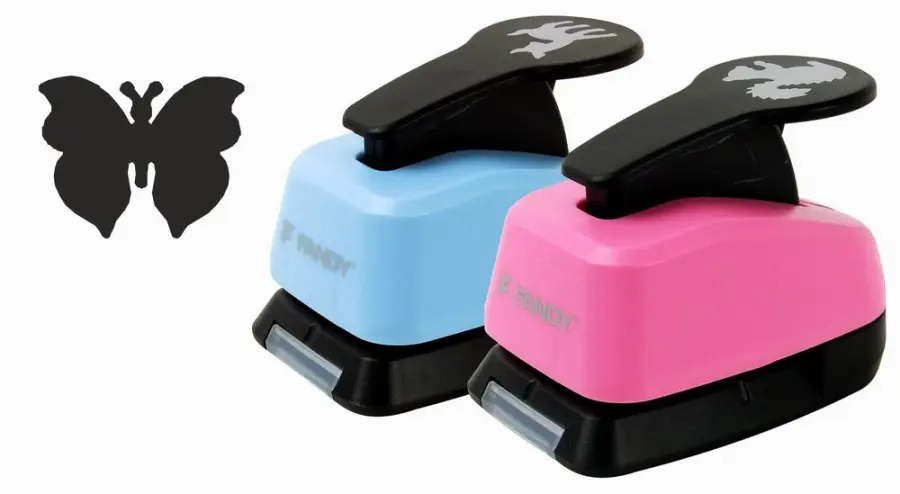 Děrovačka dekorační 25mm motýl 238