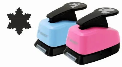 Děrovačka dekorační 25mm vločka 146