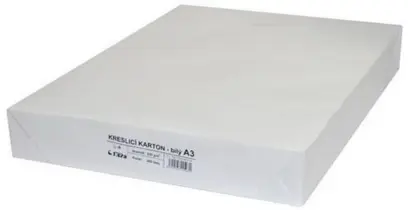 Karton A3 180 g kreslicí 200 archů