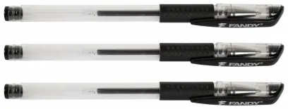 Pero gelové Fandy černé
