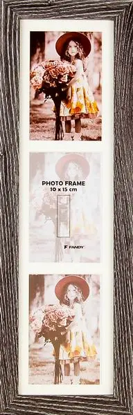 Fotorámeček Narvik gallery 01 2 šedohnědý