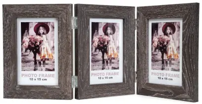 Fotorámeček Narvik 10x15/3 2 šedohnědý