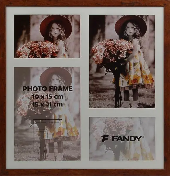 Fotorámeček Style gallery 02 2 hnědý