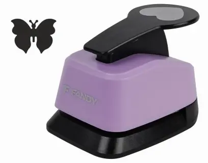 Děrovačka dekorační 37mm motýl 238