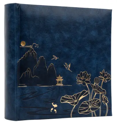 Fotoalbum KD-46200 Lotus modré PL