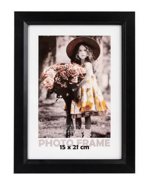 Fotorámeček Bevel 15x21 5 černý
