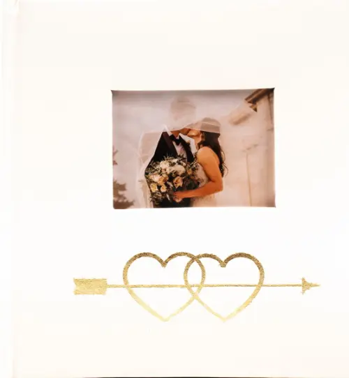 Fotoalbum B-4650SW 2Hearts 2 zlaté