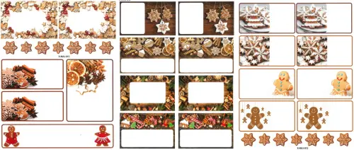 Jmenovky na dárky XMAJ-015