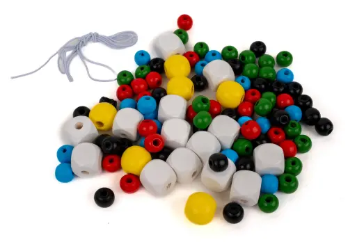 Korálky dřevěné Basic DP