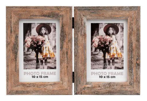 Fotorámeček Narvik 10x15/2 3 hnědý