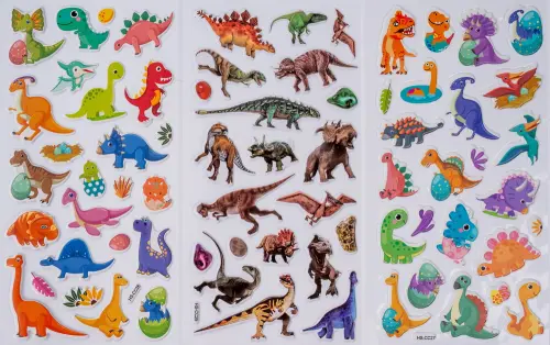 Samolepky plastické Adore 6 ks 03