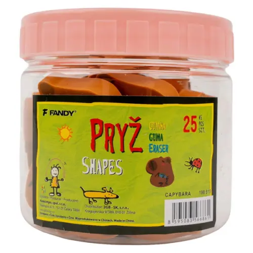 Pryž Shapes 25 ks 01 Capybara