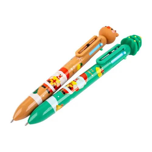 Pero kuličkové šestibarevné Merry Christmas mix