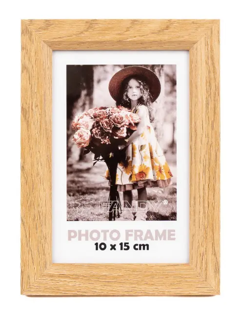 Fotorámeček Bevel 10x15 2 hnědý