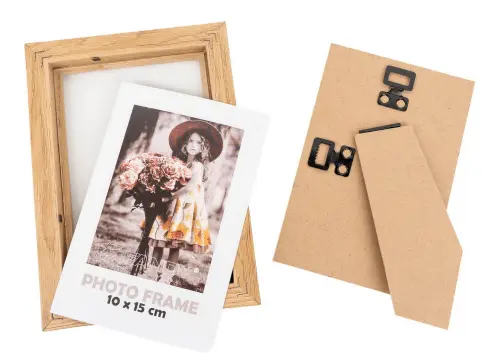 Fotorámeček Bevel 10x15 2 hnědý