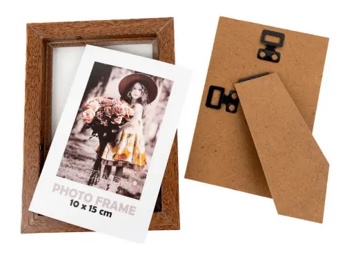 Fotorámeček Bevel 10x15 3 tmavě hnědý