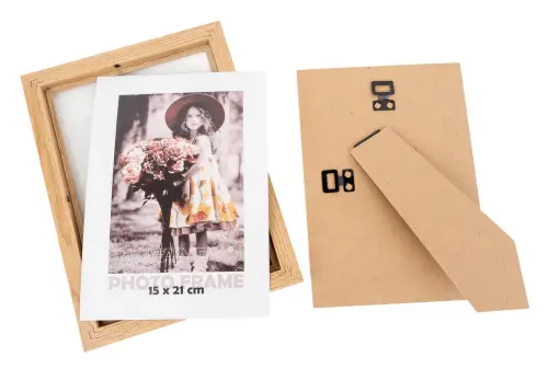 Fotorámeček Bevel 15x21 2 hnědý