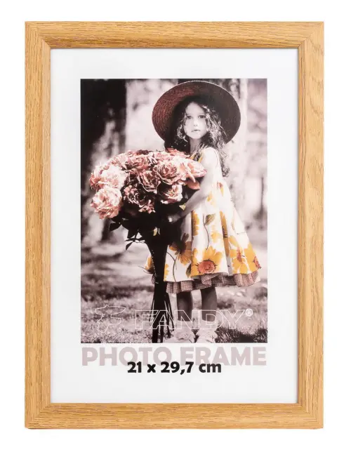 Fotorámeček Bevel 21x29,7 2 hnědý