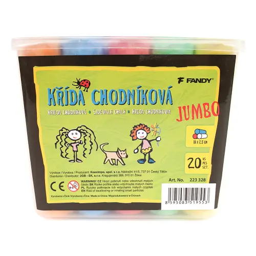 Křída chodníková Jumbo 20
