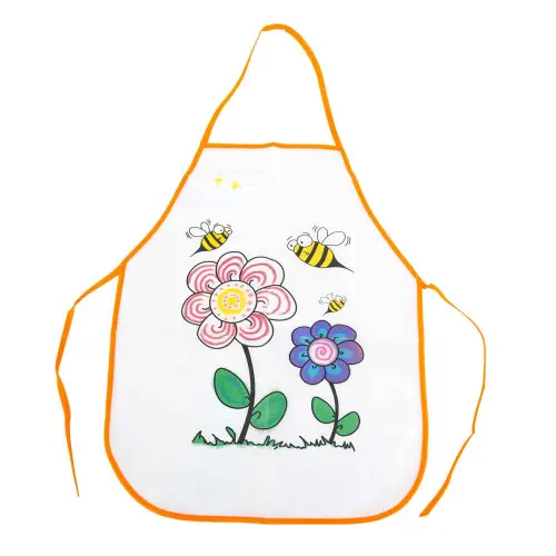 Zástěrka na výtvarnou výchovu Tinting 01 kytka