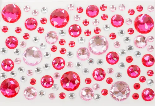 Kamínky samolepicí 04 krystalky 10 ks