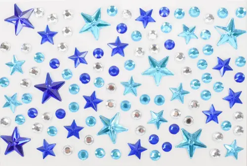 Kamínky samolepicí 05 hvězdy 10 ks