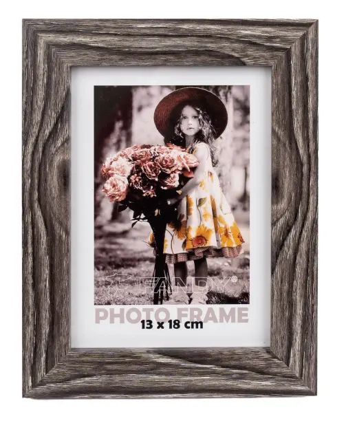 Fotorámeček Narvik 13x18 2 šedohnědý