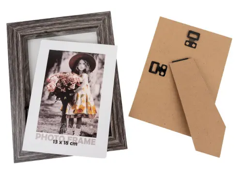 Fotorámeček Narvik 13x18 2 šedohnědý