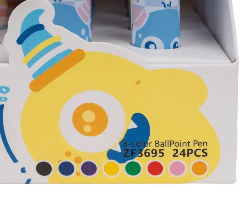 Pero kuličkové osmibarevné Monsters mix