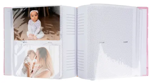 Fotoalbum KD-46200WB While 2 růžové
