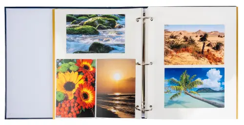 Fotoalbum DRS-50 Vinyl 3 modré PL